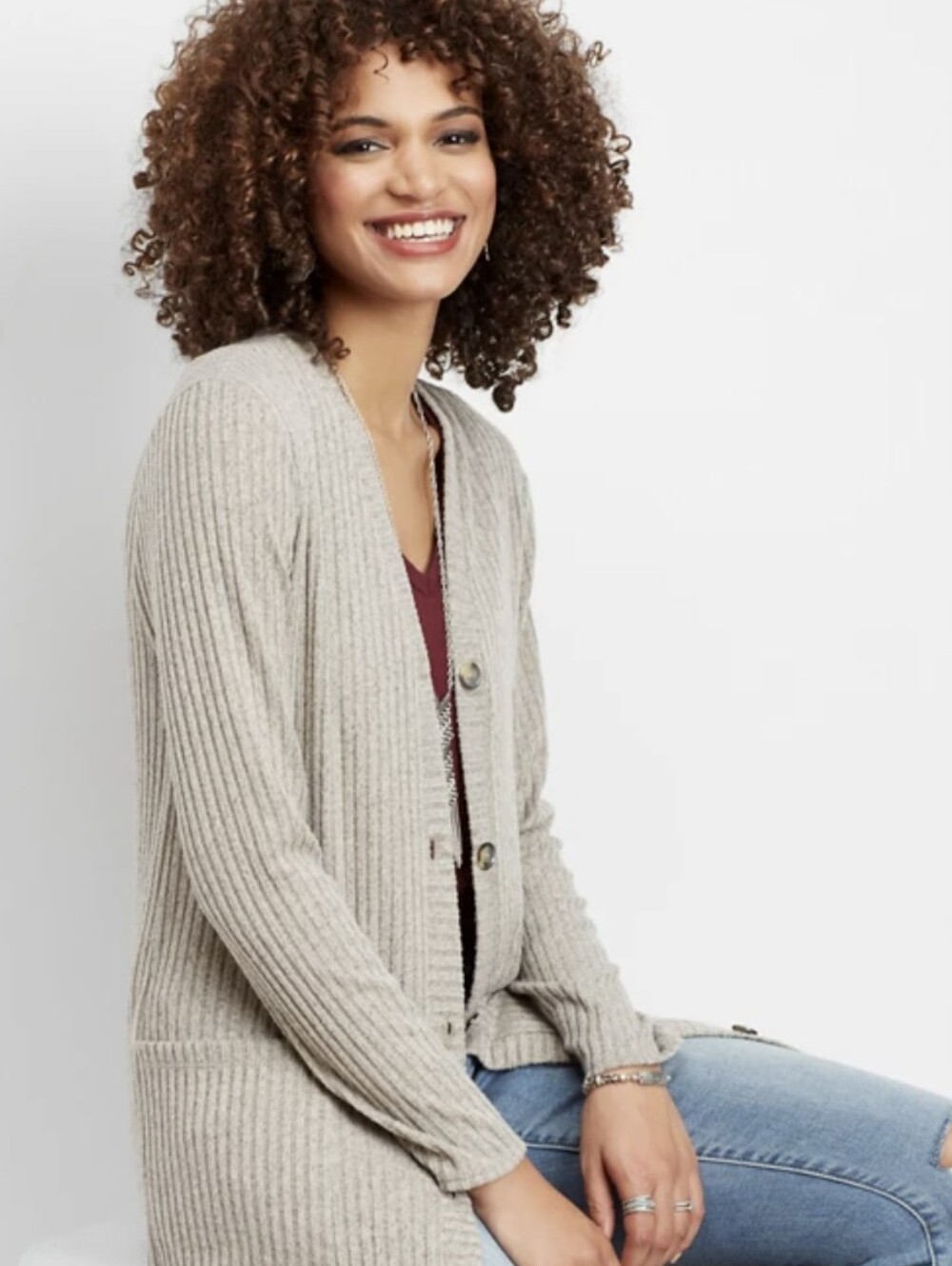 NINE BRITTON Duster Cardigan